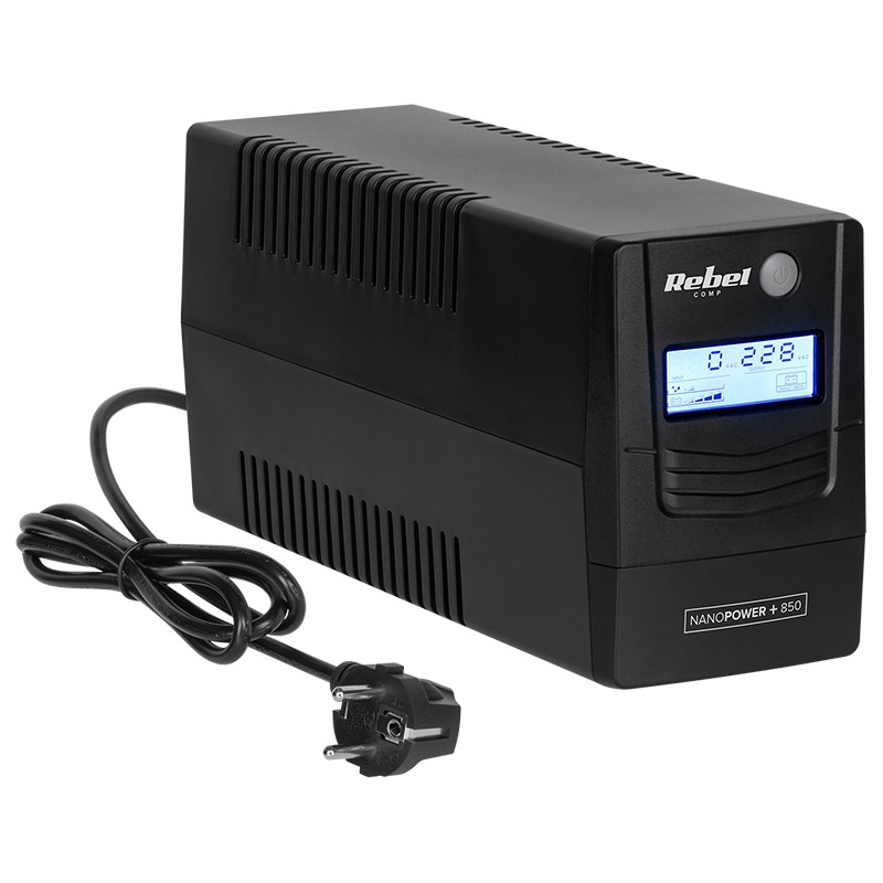 ups offline nanopower plus 850 (850va/480w) rebel - 2 | YEO