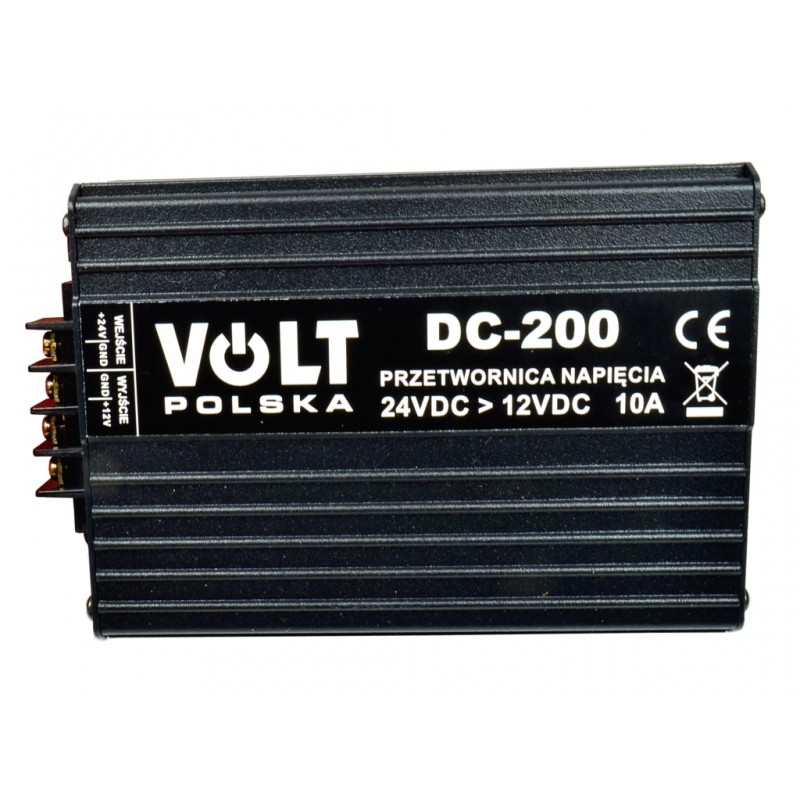 Convertor DC 200 24 / 12V 10A ver. 1 - 3 | YEO