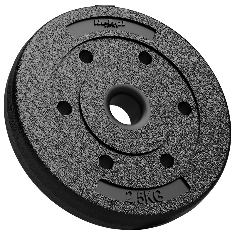 disc greutate compozit set 4 x 2.5 kg rebel active - 2 | YEO