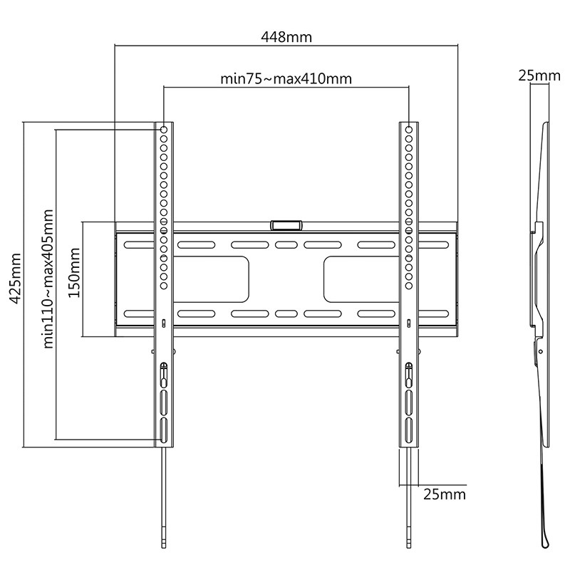 suport led tv 32-55 inch - 2 | YEO