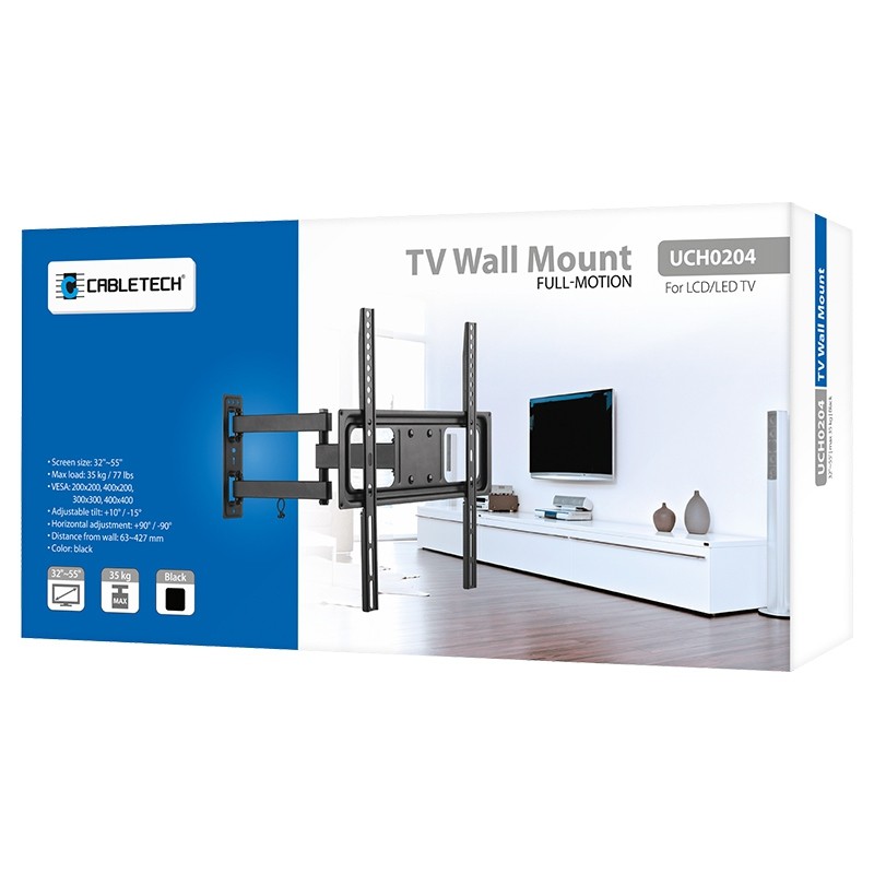 suport tv de perete 32-55 inch cabletech - 4 | YEO