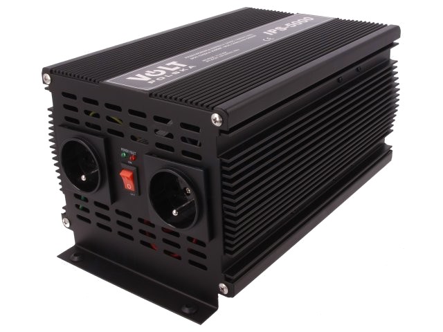 Convertor invertor auto dc 24V ac 220V 2500W Pvârf: 5000W IPS5000/24V 3IPS500024 - 1 | YEO