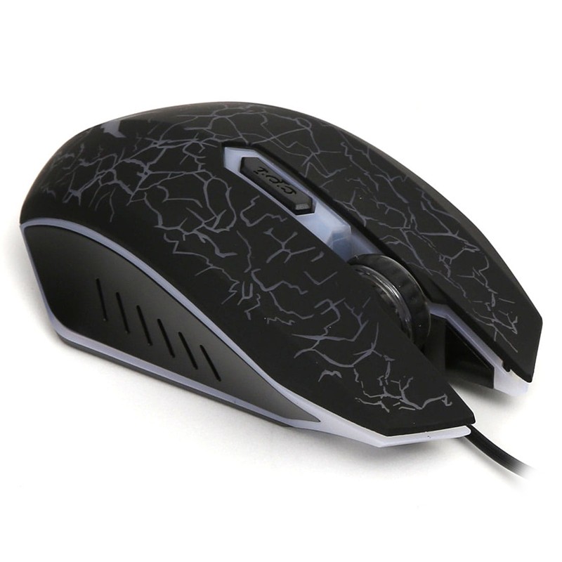 mouse gaming 2400 dpi led varr - 5 | YEO