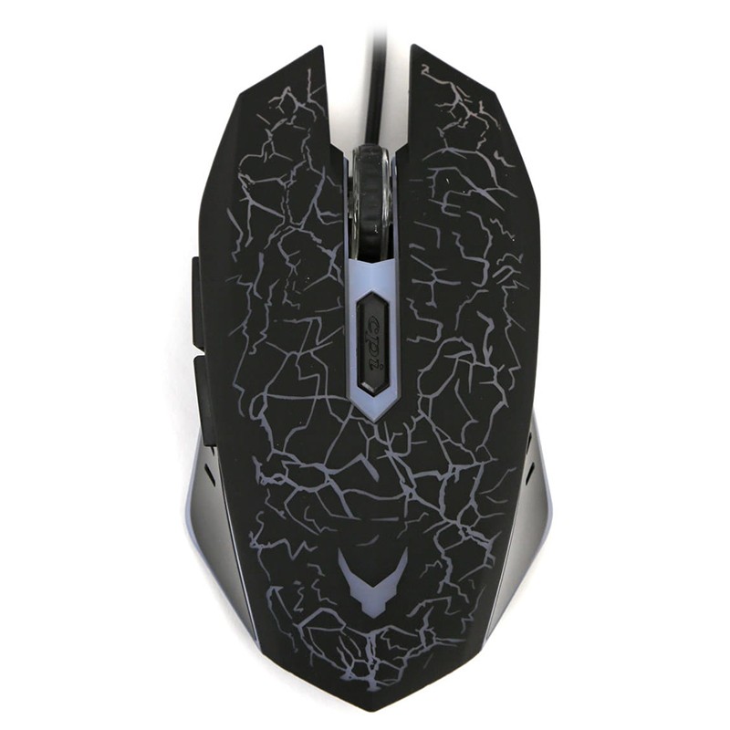 mouse gaming 2400 dpi led varr - 6 | YEO