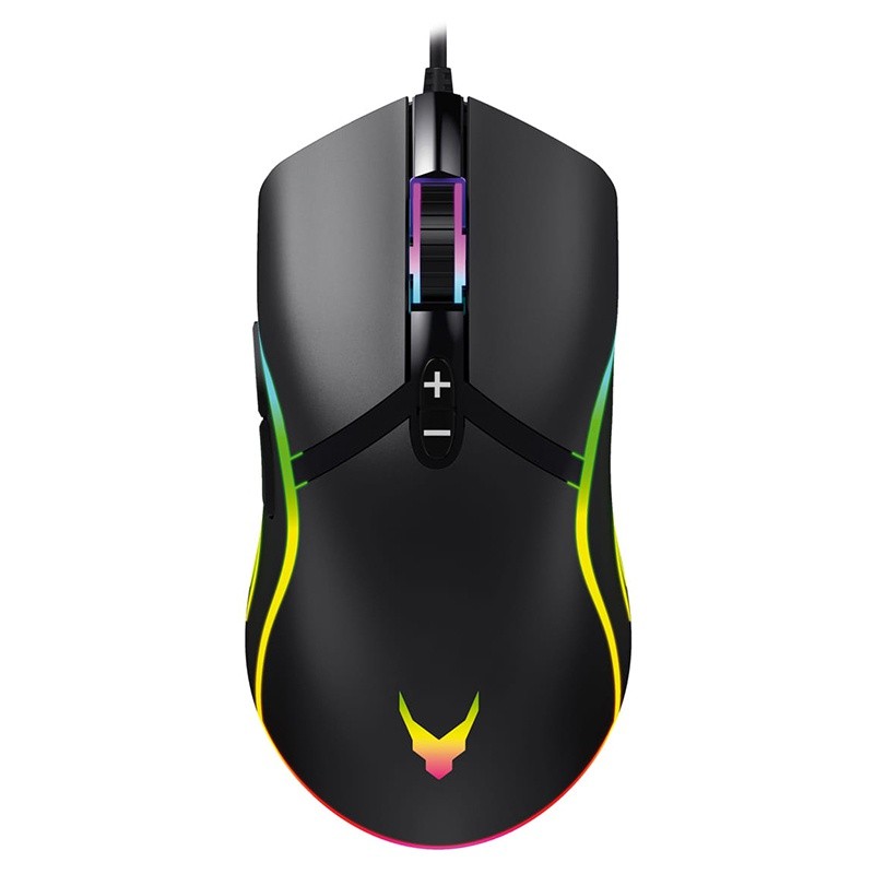 mouse gaming 6400 dpi rgb varr - 1 | YEO