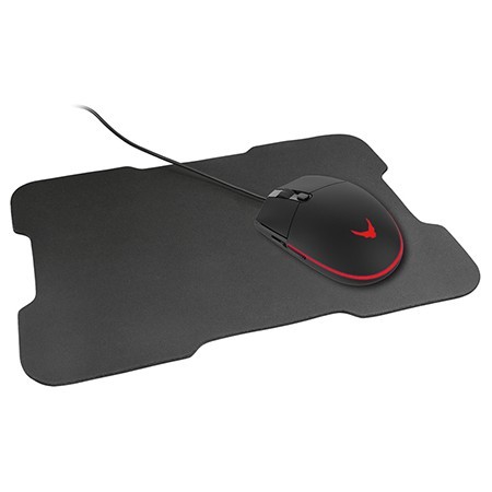 set mouse gaming 3200dpi + mousepad