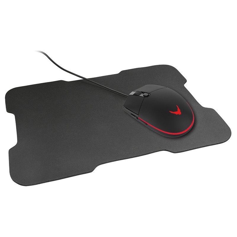 set mouse gaming 3200dpi + mousepad - 1 | YEO