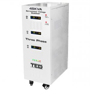 Stabilizator tensiune 45KVA 36KW, Trifazat, TED