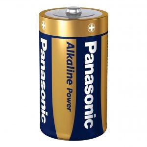 Baterii Alcaline D R20 1.5V Panasonic Bronze Blister 2