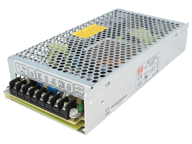 Alimentator: pulsatoriu modulară 136W 5VDC 199x98x38mm 24VDC