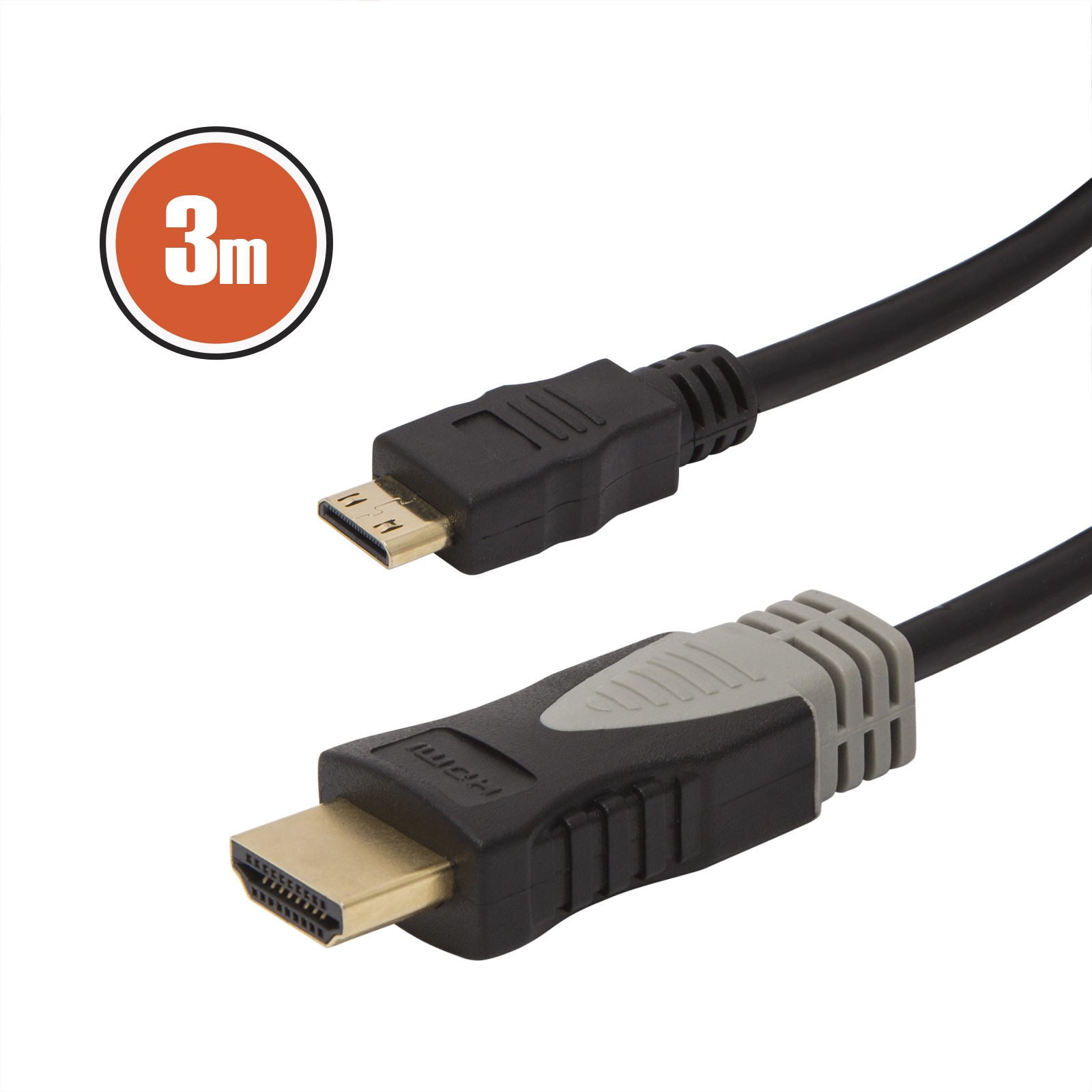 cablu mini hdmi • 3 mcu conectoare placate cu aur