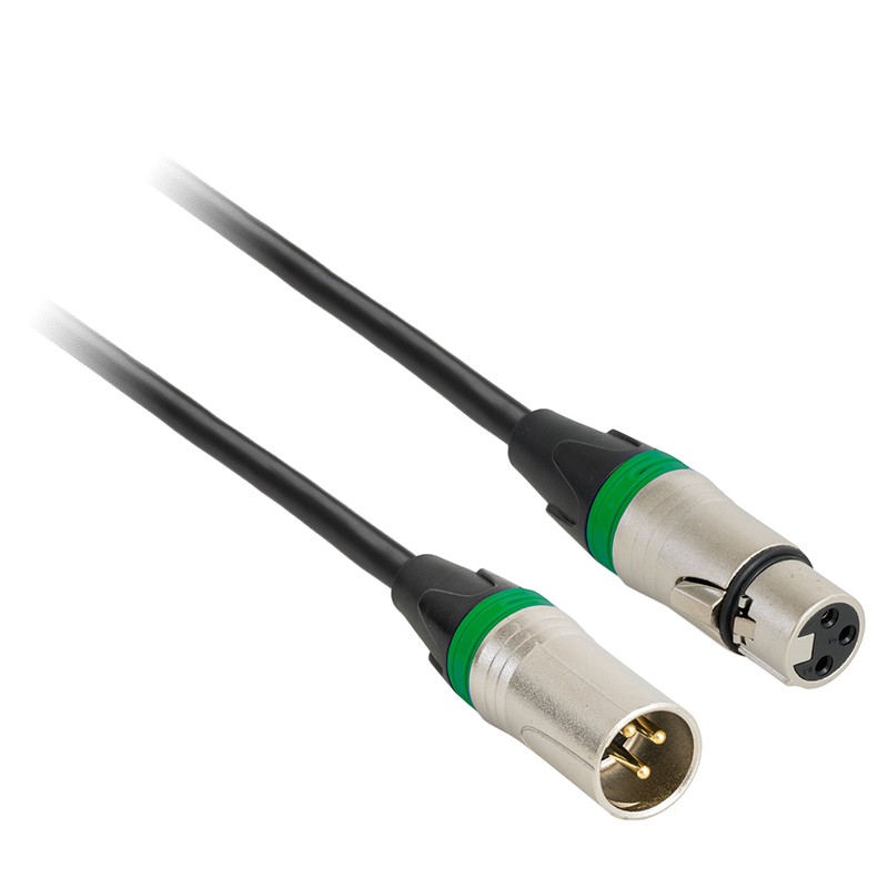 cablu profesional xlr tata - xlr mama 1m - 1 | YEO