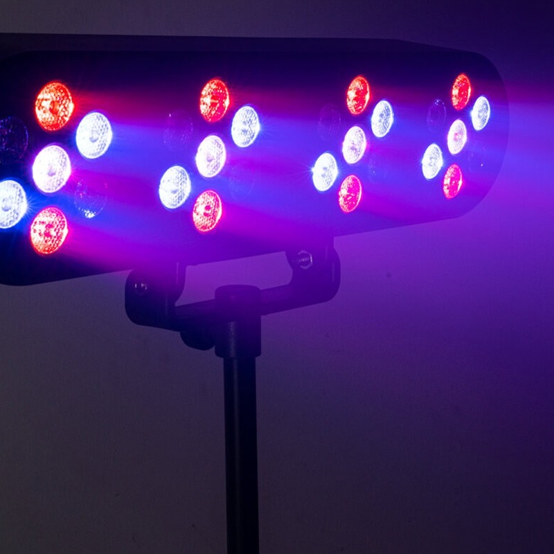 led bar 4x7x1w rgbw + trepied - 7 | YEO