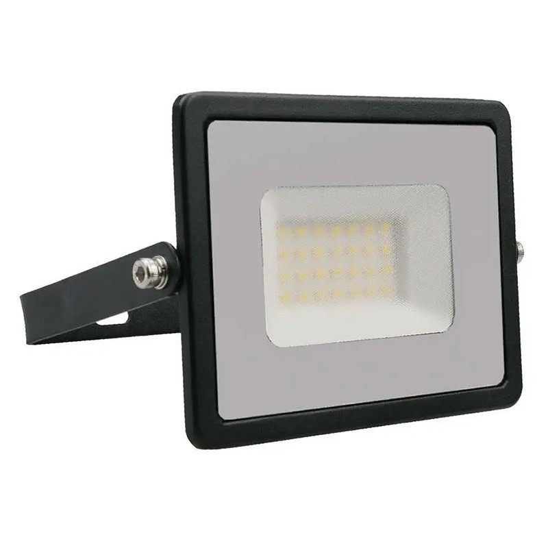 reflector led smd 30w 4000k ip65 - negru - 1 | YEO