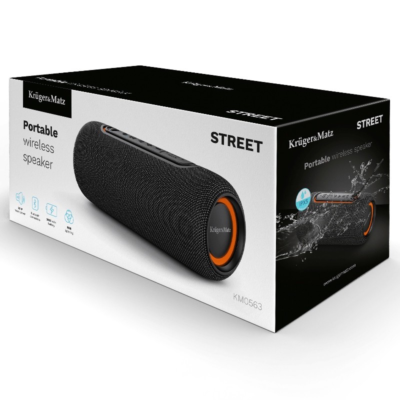 boxa bluetooth portabila street kruger&matz - 2 | YEO