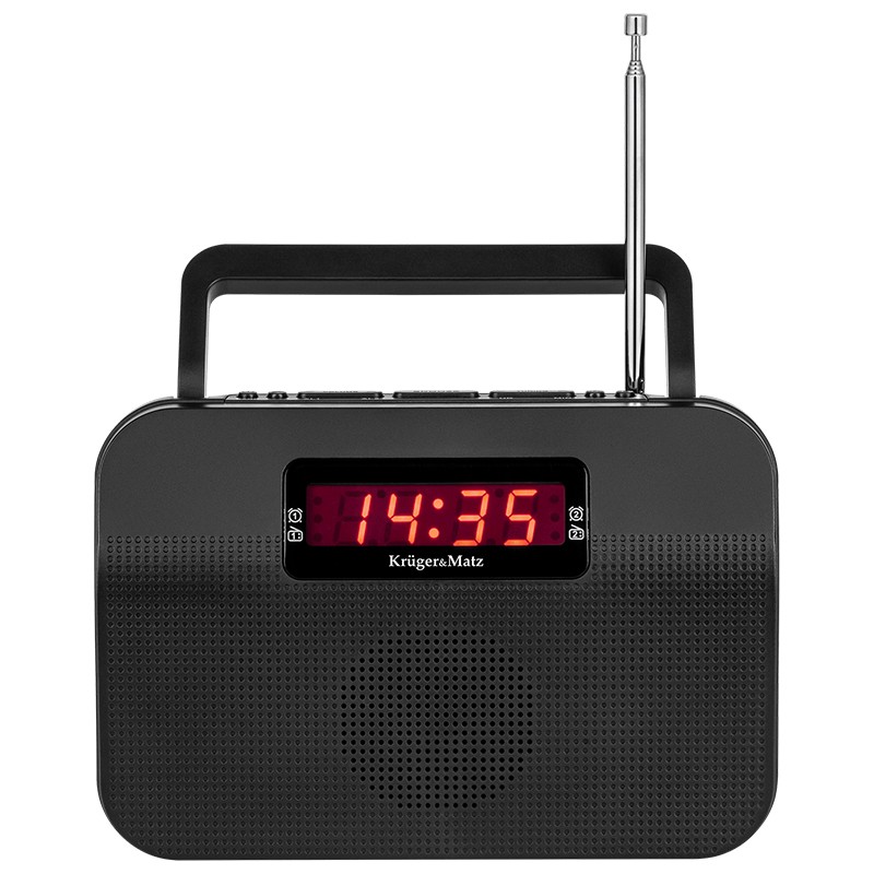 radio am fm portabil cu alarma kruger&matz - 2 | YEO