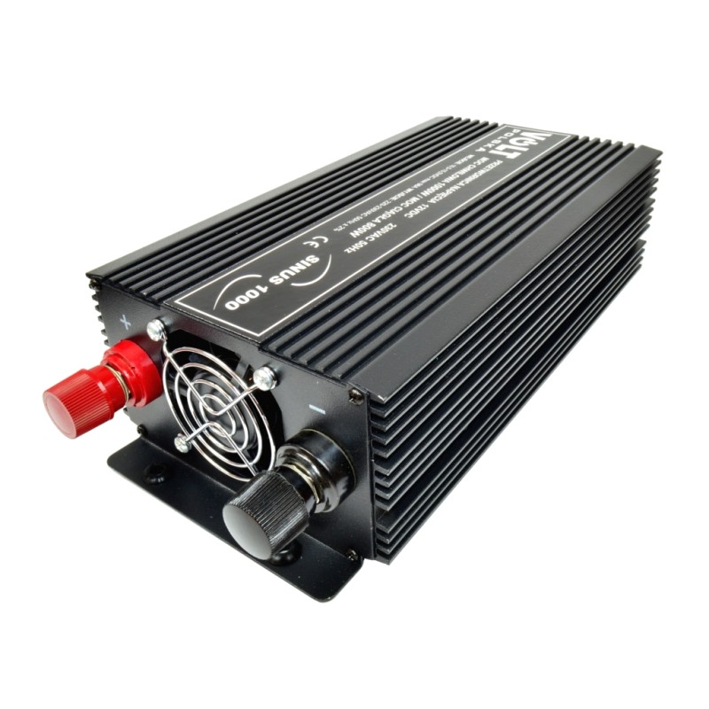 Invertor auto Convertor SINUS PUR 1000 12V 220V - 1 | YEO