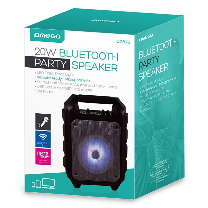 boxa bluetooth portabila og82b omega - 2 | YEO