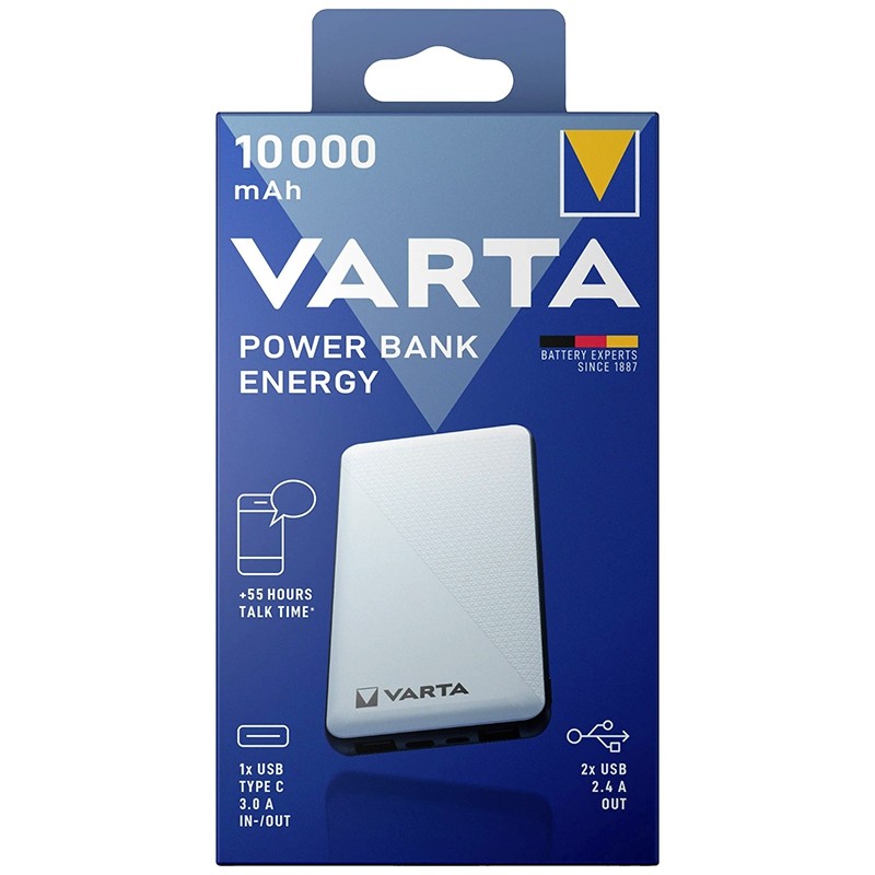 power bank 2x usb 1x type-c 10000mah varta - 4 | YEO