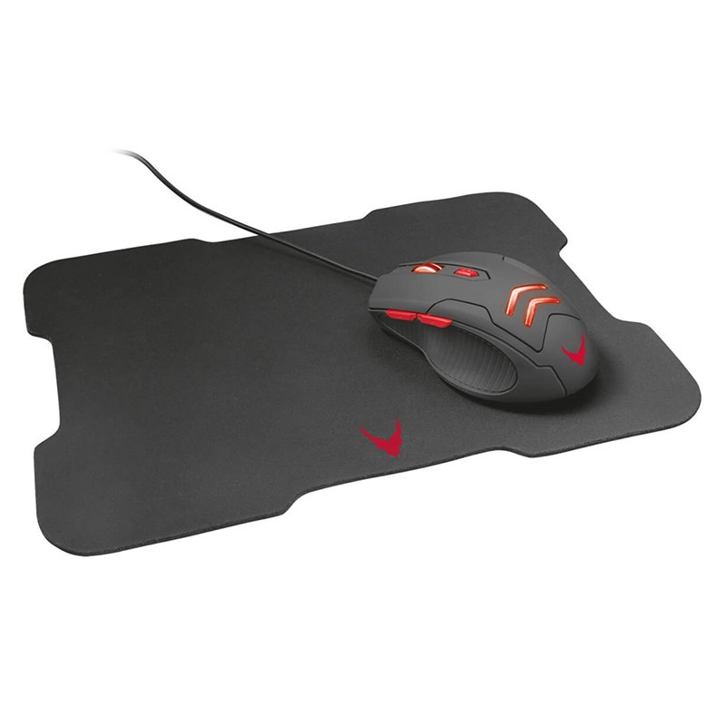 set mouse gaming 3200dpi + mousepad - 1 | YEO