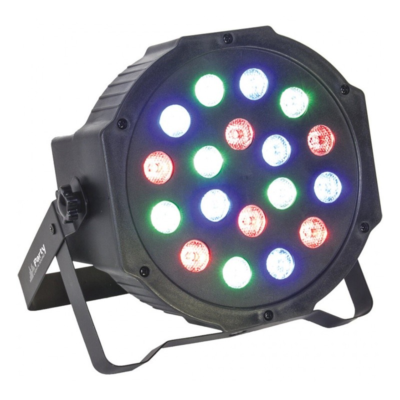 led par rgb 18 x1w cu dmx - 1 | YEO