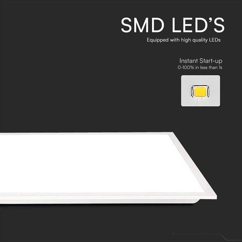 panou led 40w 120cm x 30cm 6500k alb rece - 3 | YEO