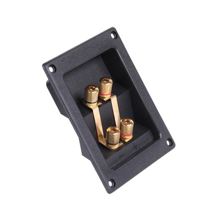 conector boxa 4 terminale gold