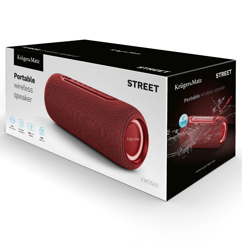 boxa bluetooth portabila street kruger&matz - 2 | YEO