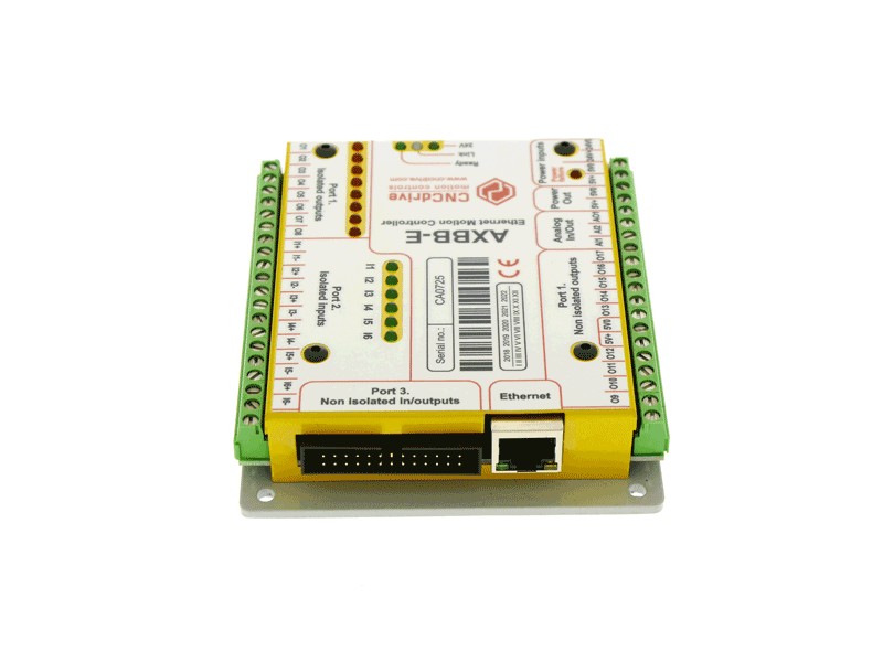 AXBB-E ethernet motion controller and breakout board combined controller - 1 | YEO