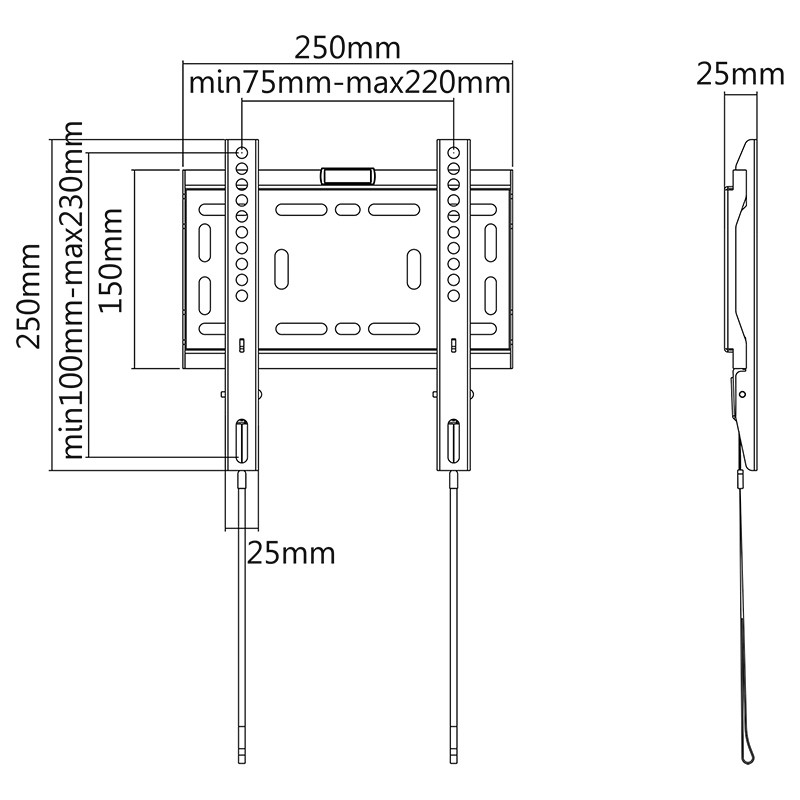 suport led tv 23-42 inch - 6 | YEO