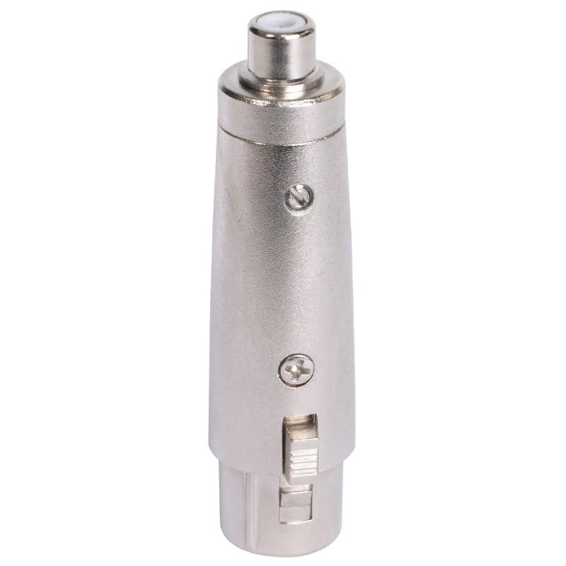 adaptor xlr mama - rca mama metal - 3 | YEO