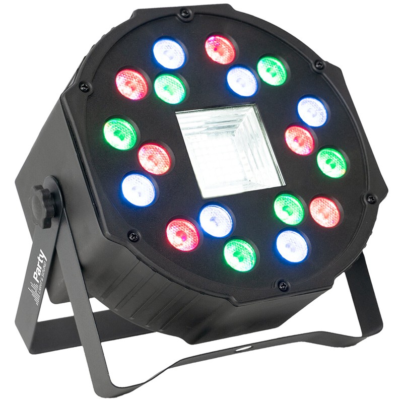 par led cu stroboscop 18 led x 0.75w