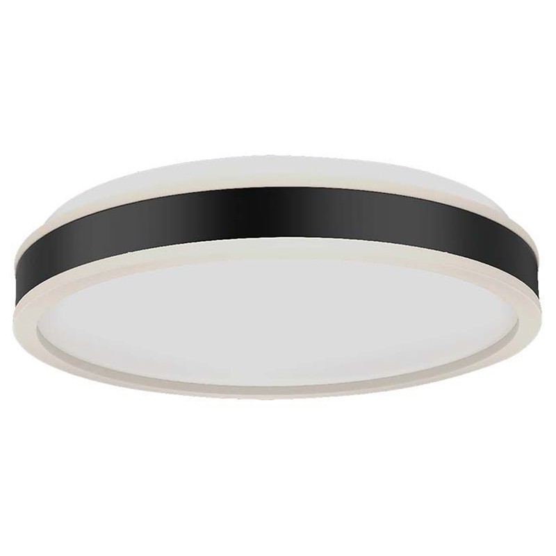 plafoniera led 24w 3in1 - negru - 1 | YEO