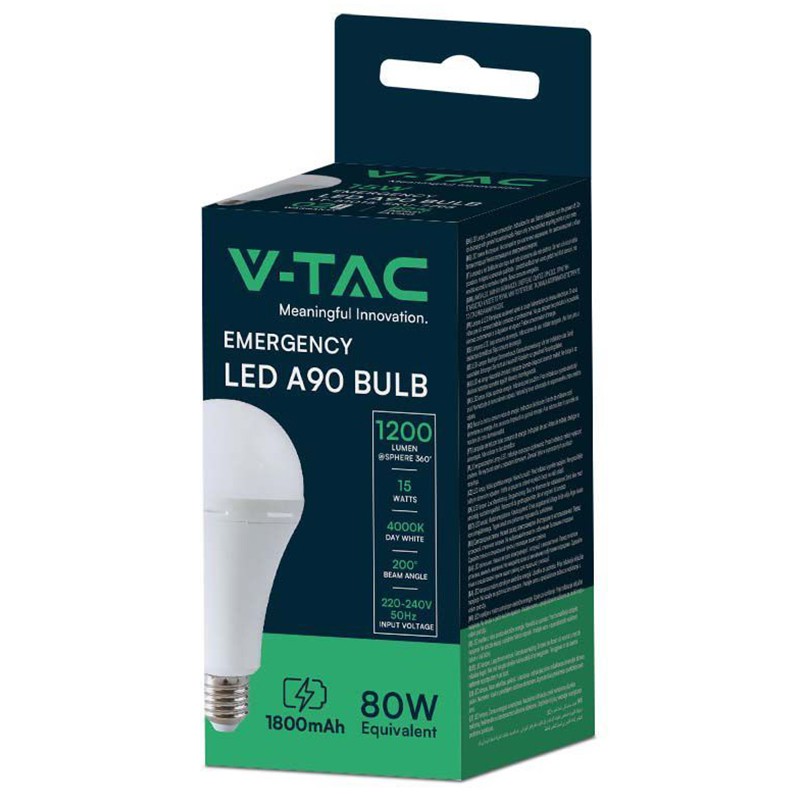 bec led a90 emergenta 3 ore 15w 4000k - 2 | YEO