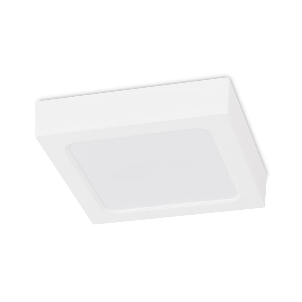 spot led patrat plastic 12w ip44 85lm/w, homelight - 1 | YEO