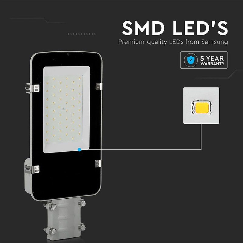 corp iluminat stradal led 30w a++ 4000k alb rece cip samsung - 2 | YEO