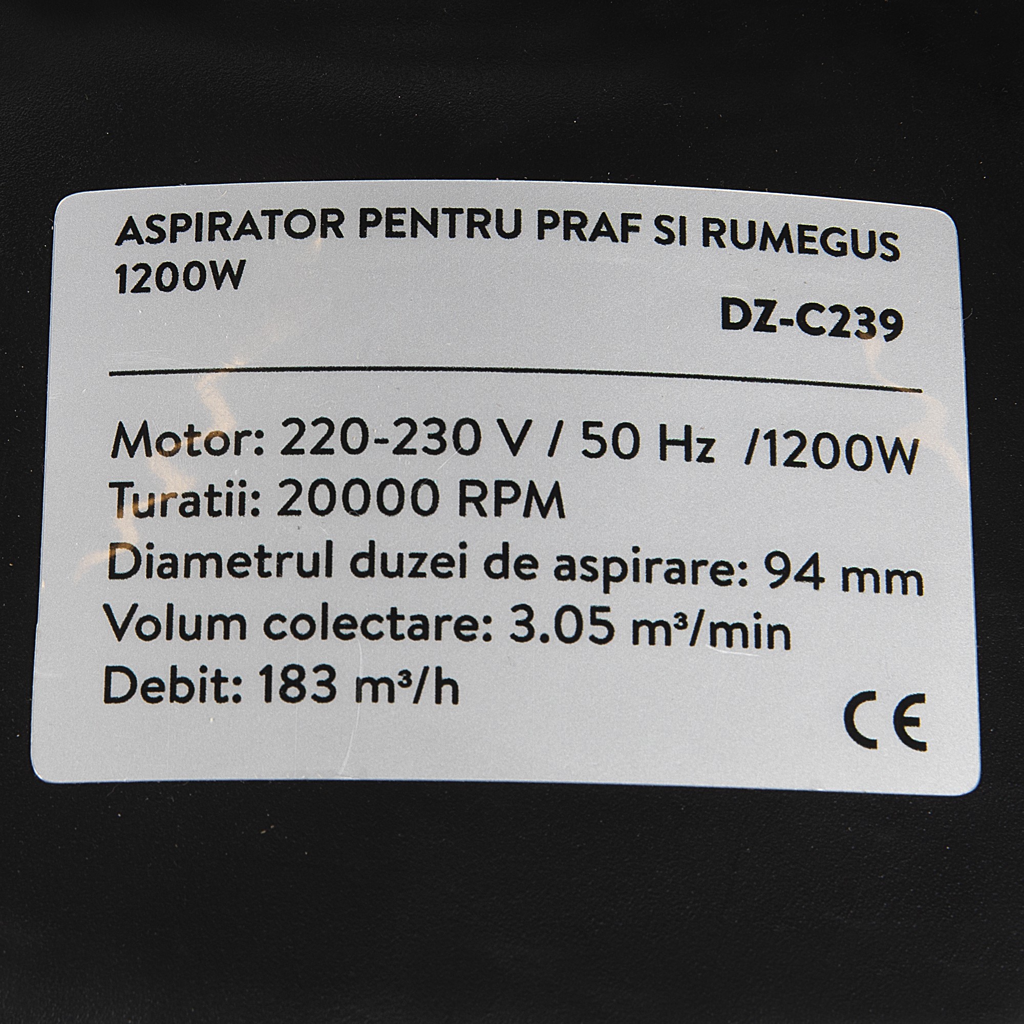 aspirator pentru praf si rumegus 1100w - 1 | YEO