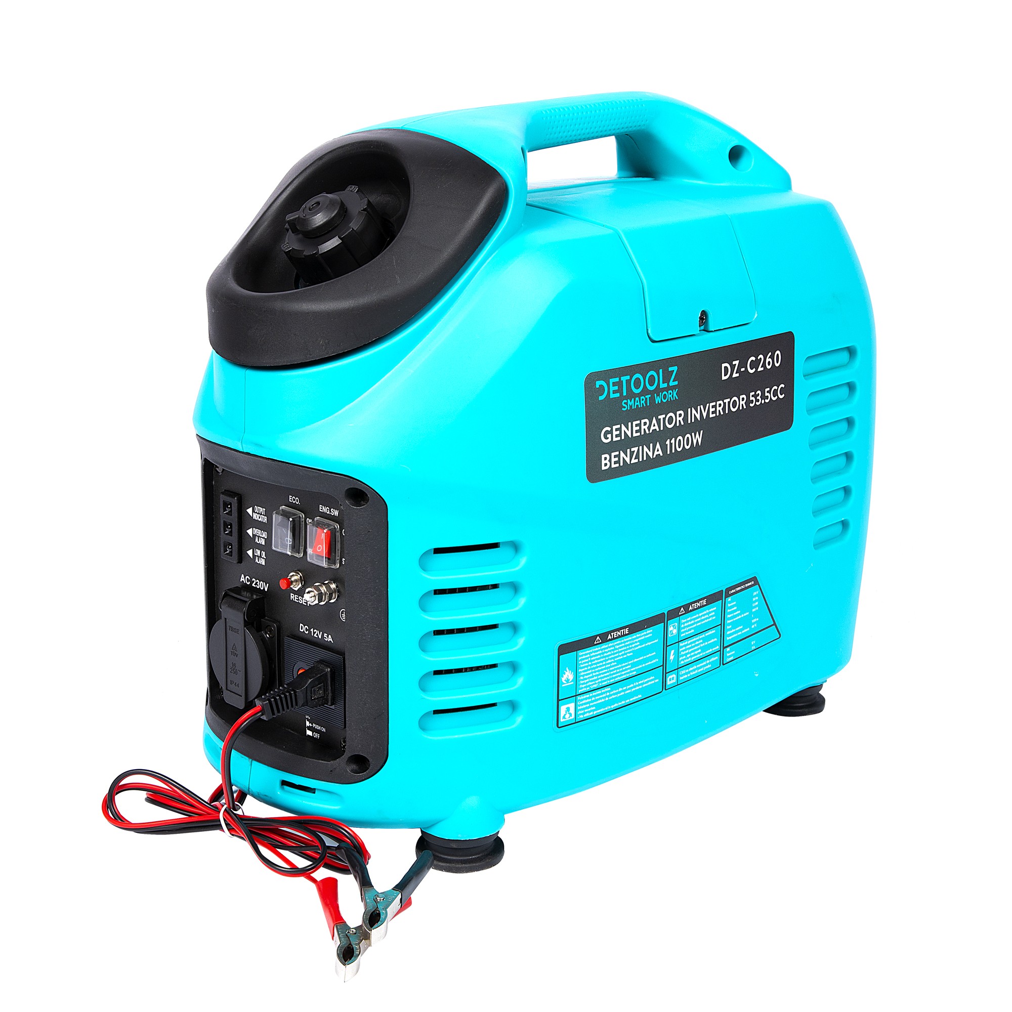 generator invertor 53.5cc benzina 1100w - 5 | YEO