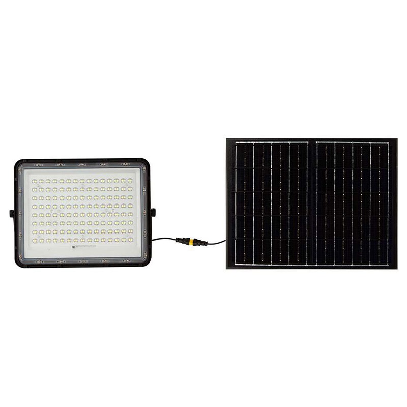 reflector cu incarcare solara 20w 1800lm 6400k - negru - 1 | YEO