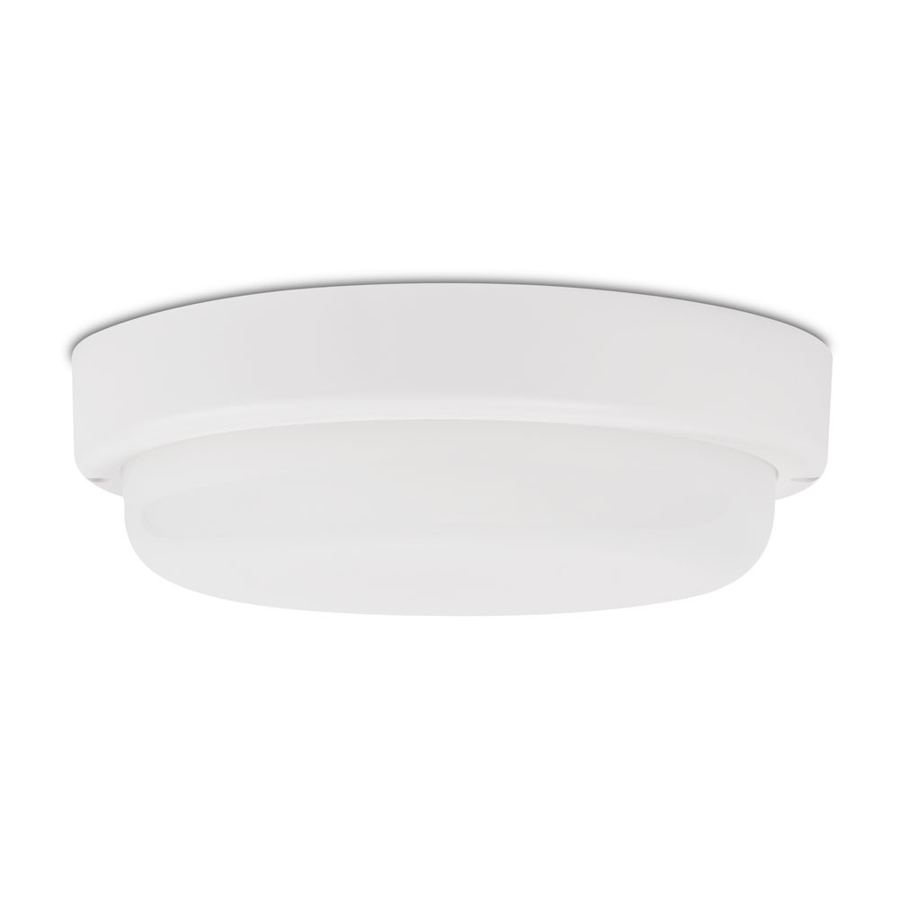 bat led rotund 18w mw 6400k 100lm/w ip65, alb, novelite - 1 | YEO