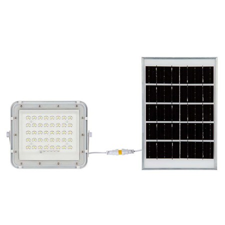 reflector cu incarcare solara 6w 400lm 6400k - alb