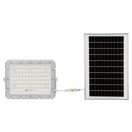 reflector cu incarcare solara 15w 1200lm 6400k - alb