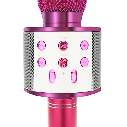 microfon karaoke - roz izoxis 22191 - 3 | YEO