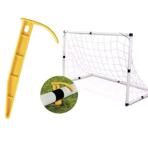 SET MINI FOTBAL: POARTA Minifotbal + minge + pompa + carlige fixare - 4 | YEO