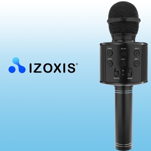 microfon karaoke - negru izoxis 22189 - 6 | YEO