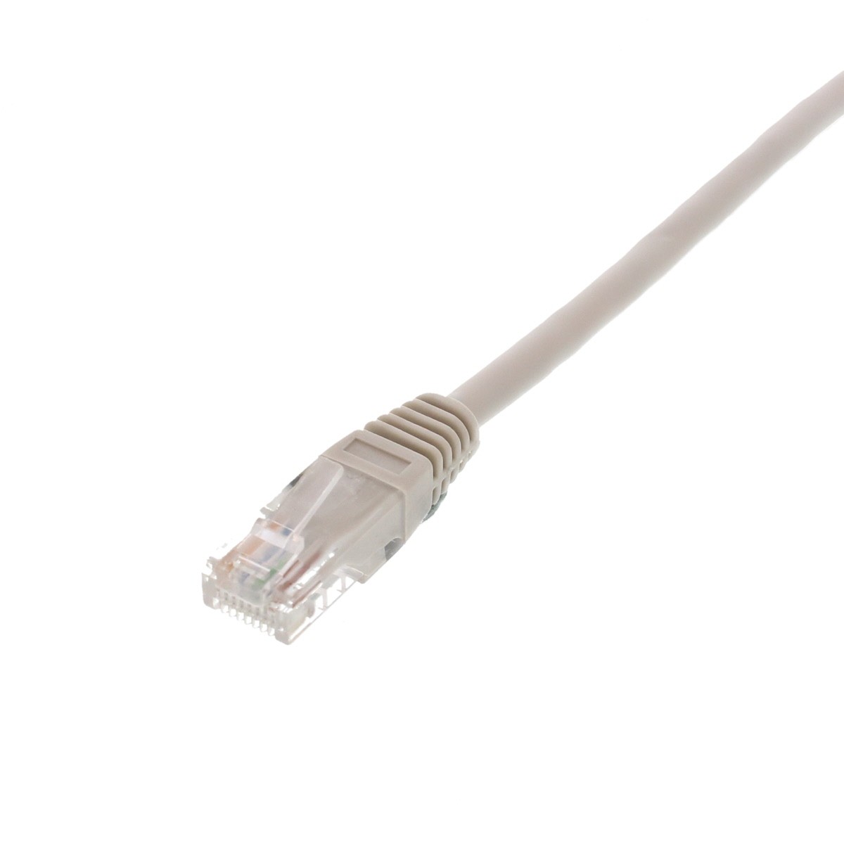 cablu de retea f/utp well, cat6, patch cord, 20m, gri