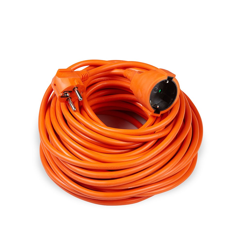 cablu prelungitor 20m 3x1.5mm portocaliu ip20, technik
