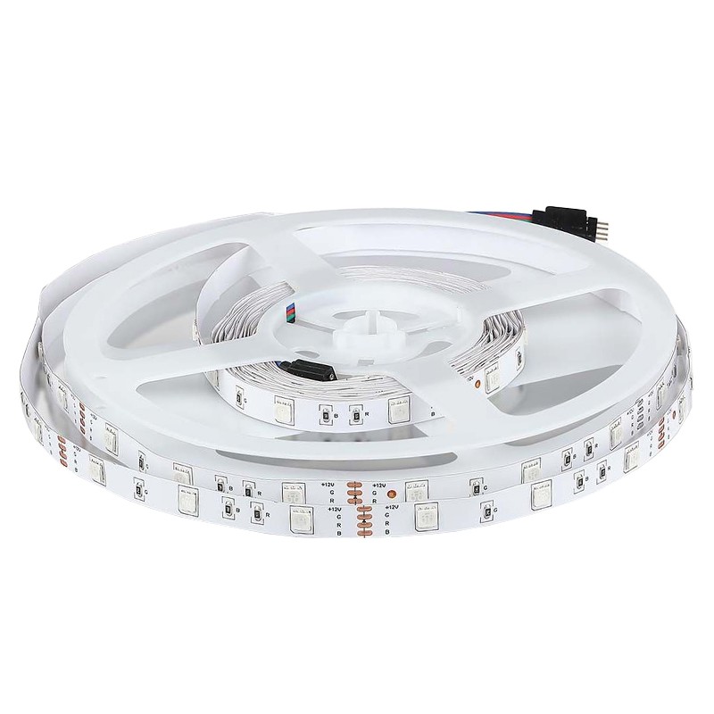 banda led smd5050 30led/m rgb ip20 5m - 1 | YEO