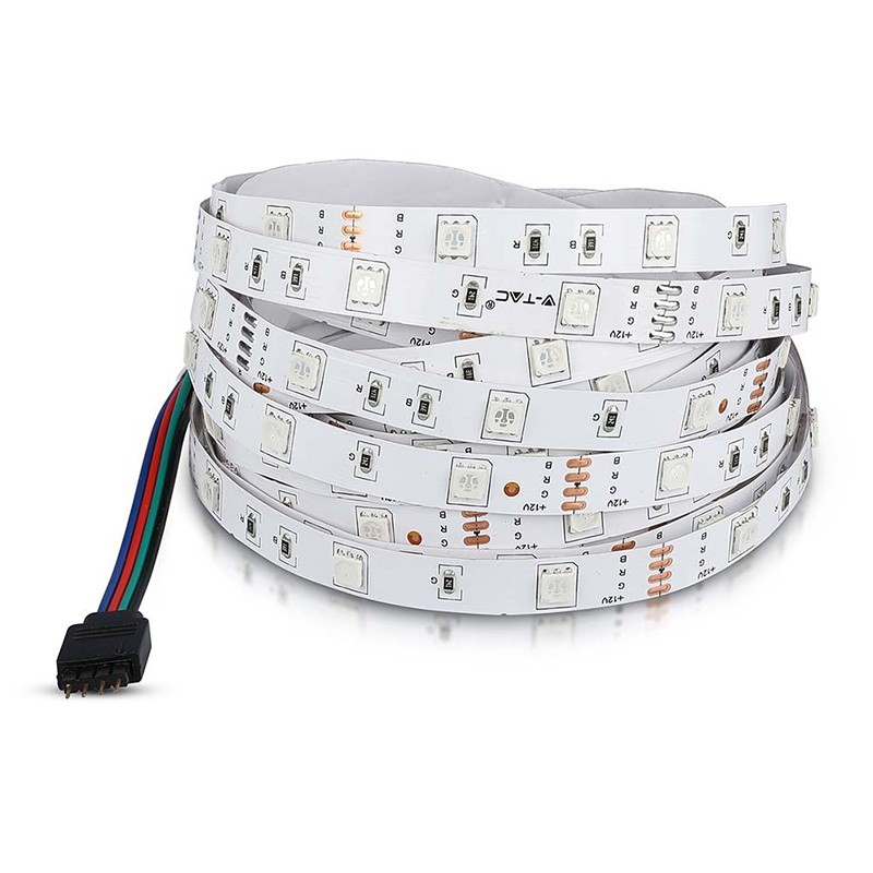 banda led smd5050 30led/m rgb ip20 5m - 6 | YEO