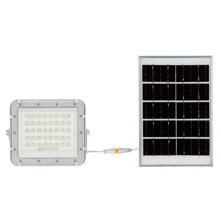 reflector cu incarcare solara 10w 800lm 6400k - alb